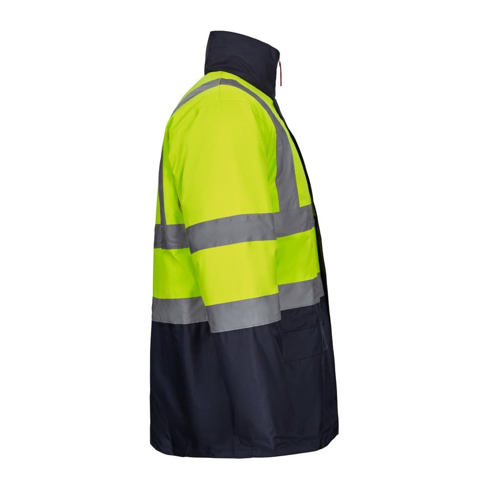 VL JUNO LARGE. Parka bicolore 4-in-1 (180g/m²), in poliestere (100%) con rivestimento in PU - vista 4