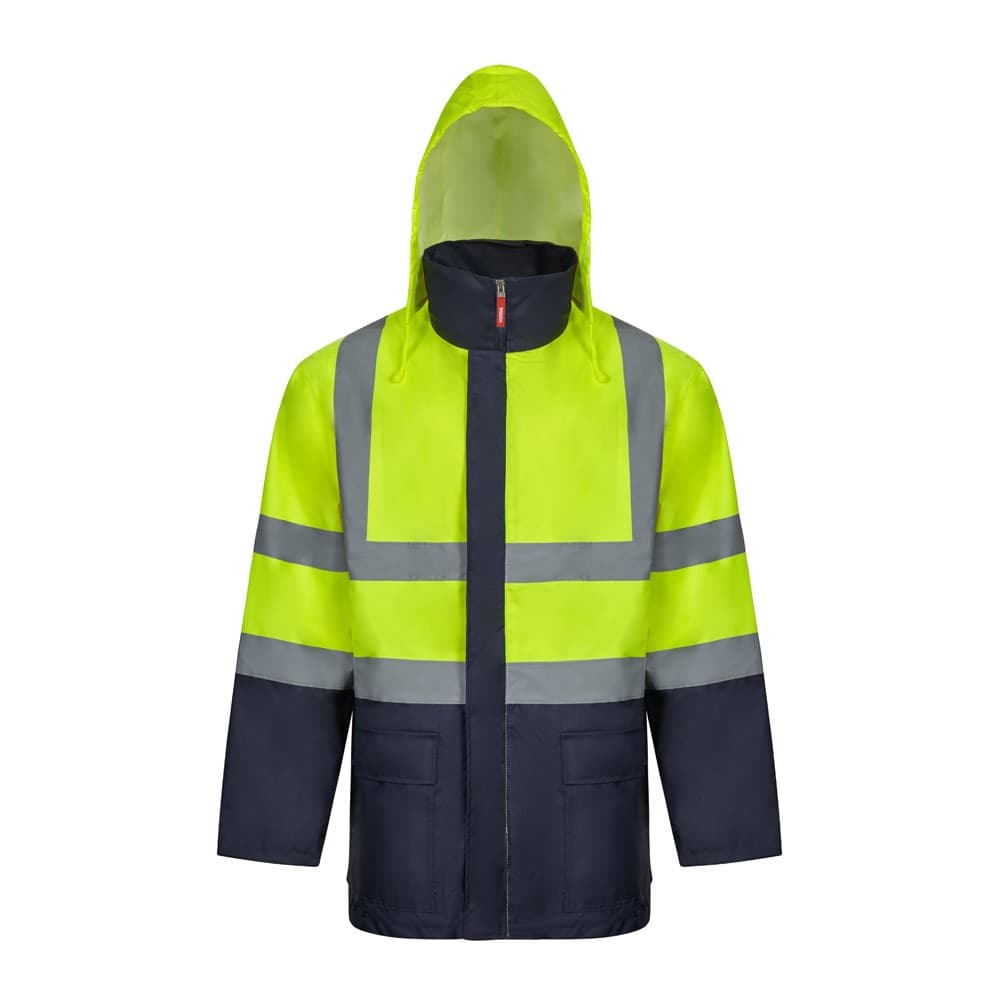 VL JUNO LARGE. Parka bicolore 4-in-1 (180g/m²), in poliestere (100%) con rivestimento in PU - vista 5