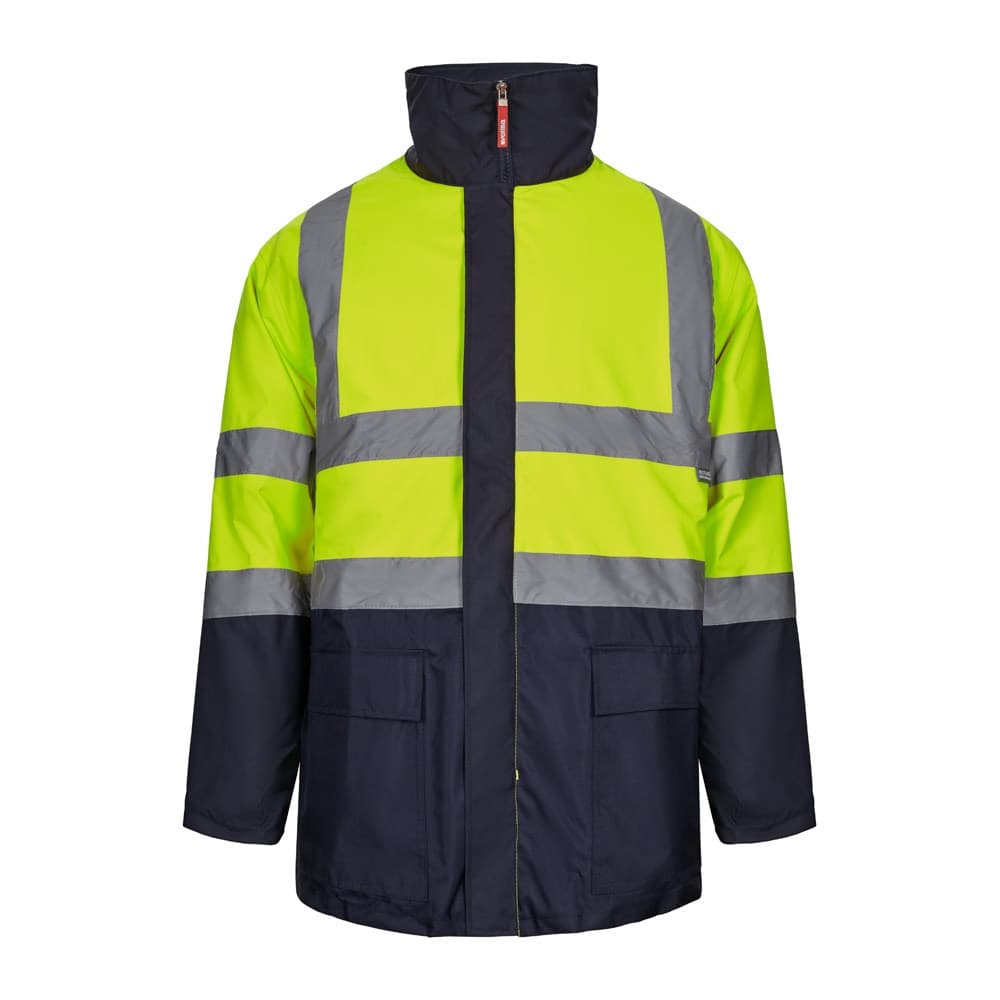 VL JUNO LARGE. Parka bicolore 4-in-1 (180g/m²), in poliestere (100%) con rivestimento in PU - vista 1