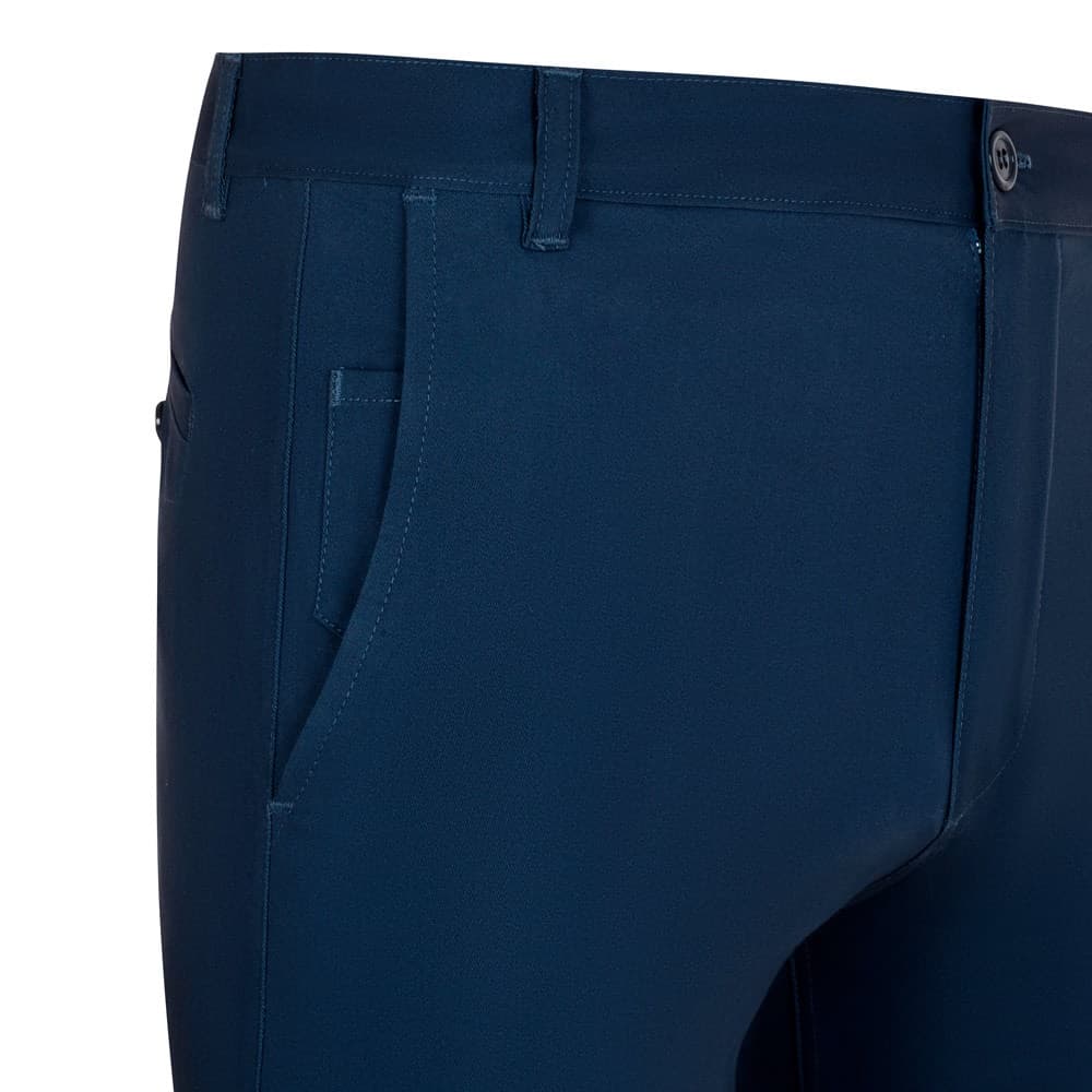VL VISHNU. Pantaloni chino elasticizzati unisex (260g/m²), in cotone (98%) ed elastan (2%) - vista 4