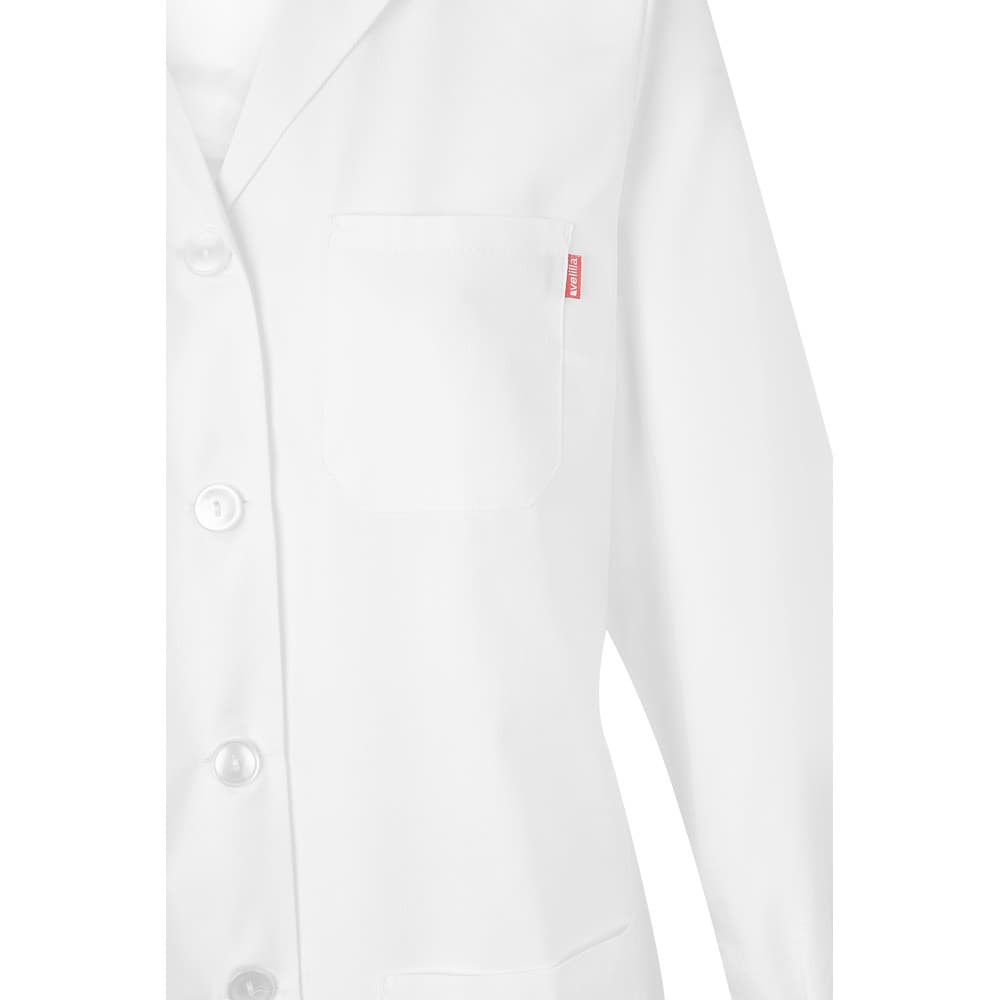VL RAMA. Grembiule in twill a maniche lunghe (175g/m²), in twill di cotone (35%) e poliestere (65%) - vista 3