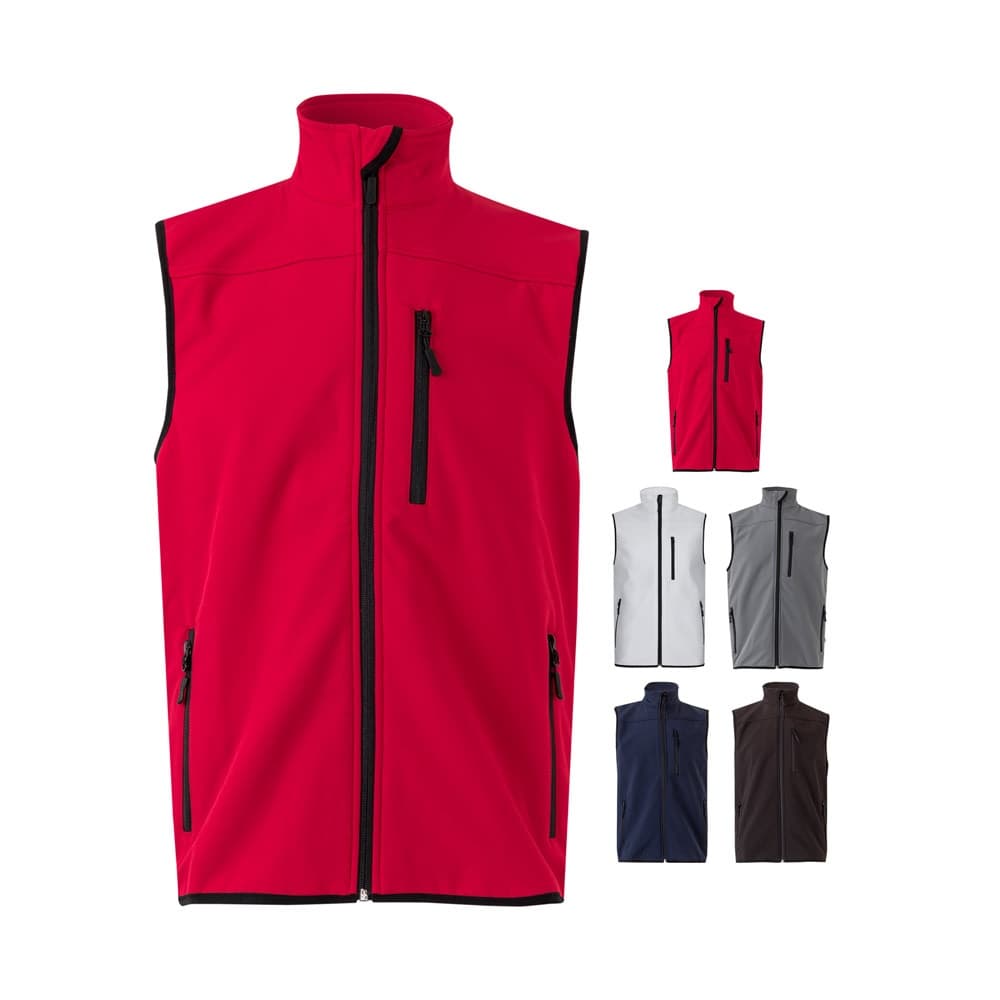VL VARUNA. Gilet soft shell (280g/m²), con fodera in pile, in poliestere (94%) ed elastan (6%) - vista 4