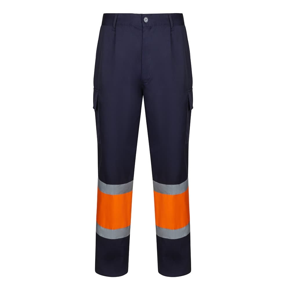 VL ARTEMIS. Pantaloni bicolore, in twill (190g/m²), in cotone (20%) e poliestere (80%) - vista 1