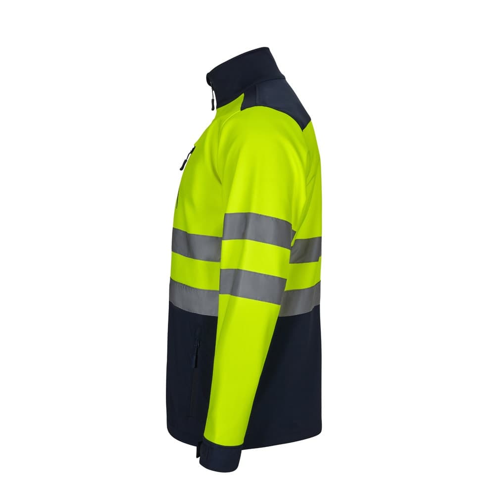 VL HESTIA. Giacca soft shell bicolore (280g/m²), in poliestere (96%) ed elastan (4%) - vista 3