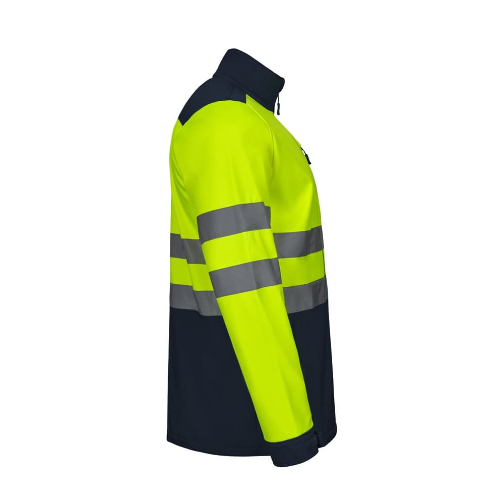 VL HESTIA. Giacca soft shell bicolore (280g/m²), in poliestere (96%) ed elastan (4%) - vista 4
