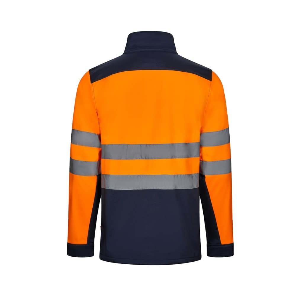 VL HESTIA. Giacca soft shell bicolore (280g/m²), in poliestere (96%) ed elastan (4%) - vista 2