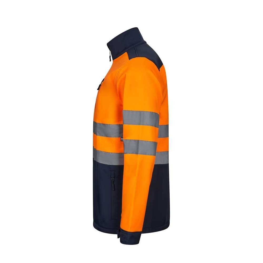 VL HESTIA. Giacca soft shell bicolore (280g/m²), in poliestere (96%) ed elastan (4%) - vista 3