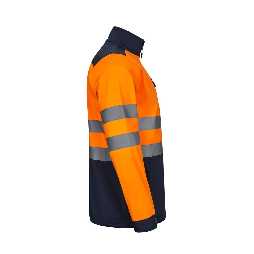VL HESTIA. Giacca soft shell bicolore (280g/m²), in poliestere (96%) ed elastan (4%) - vista 4