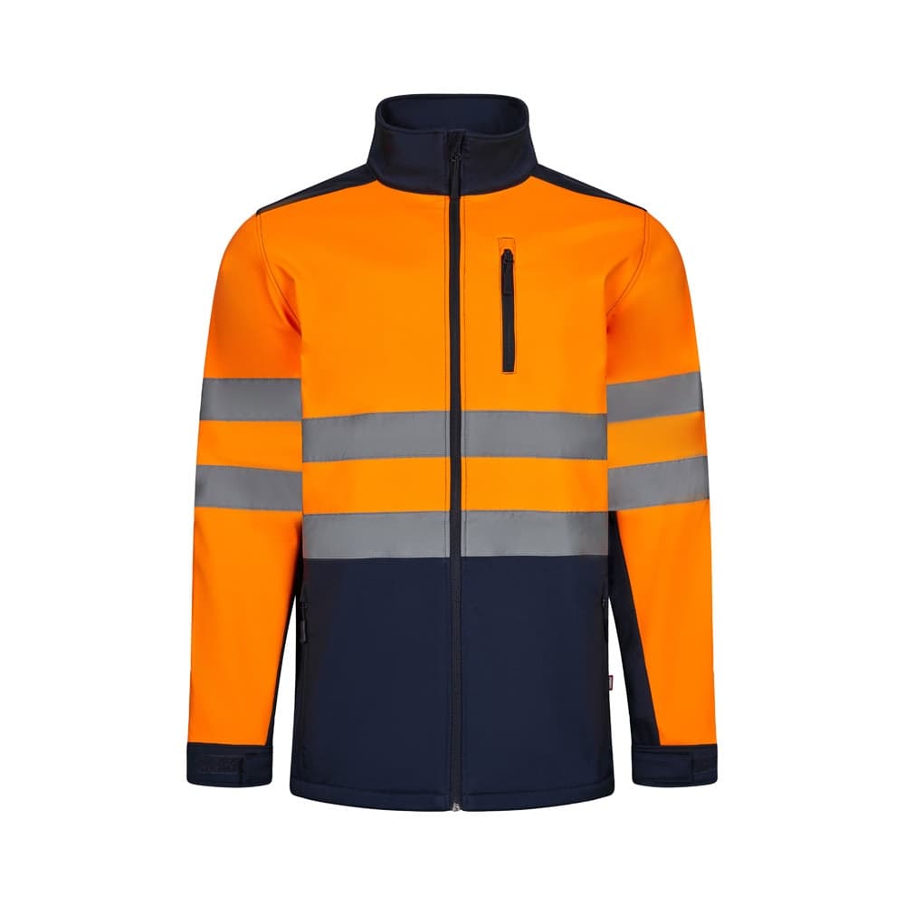 VL HESTIA. Giacca soft shell bicolore (280g/m²), in poliestere (96%) ed elastan (4%) - vista 1