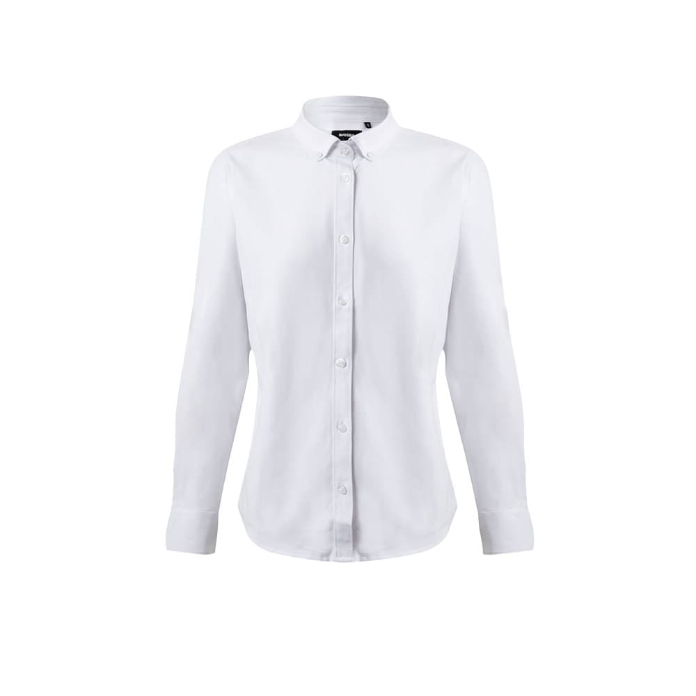 VL PRITHVI WOMEN. Camicia Oxford (180 g/m²) da donna in cotone (50%), poliestere (45%) ed elastan (5%) - vista 1