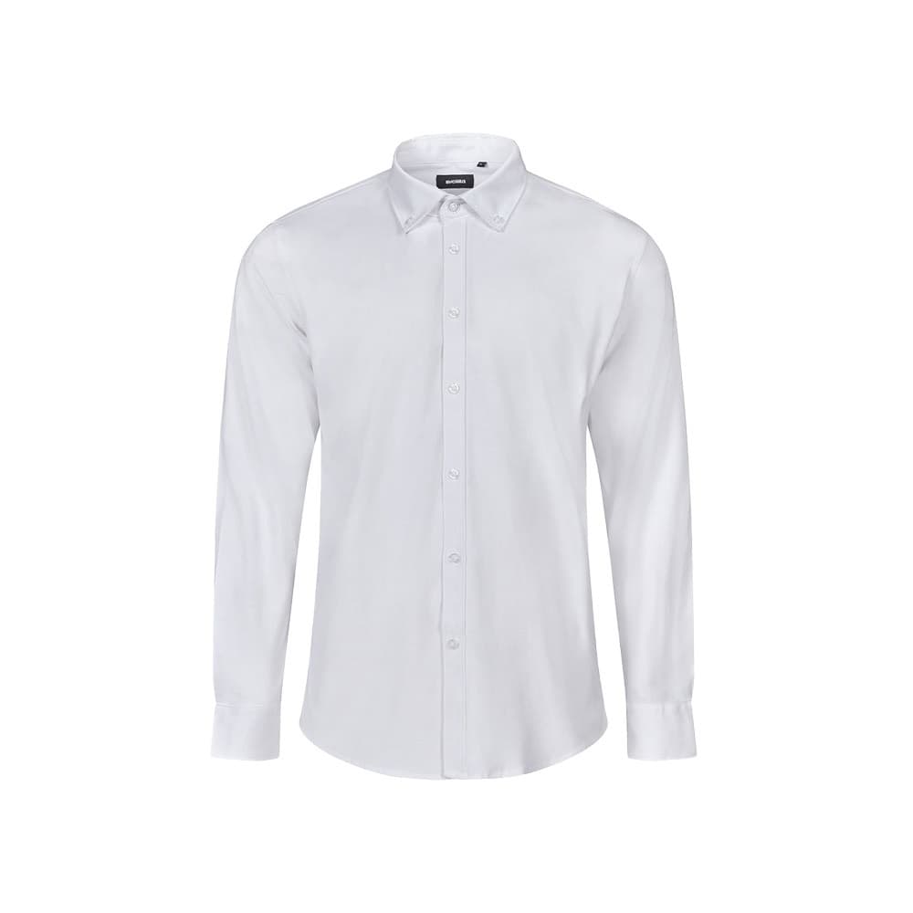 VL PRITHVI MAN. Camicia Oxford da uomo (180 g/m²) in cotone (50%), poliestere (45%) ed elastan (5%) - vista 1