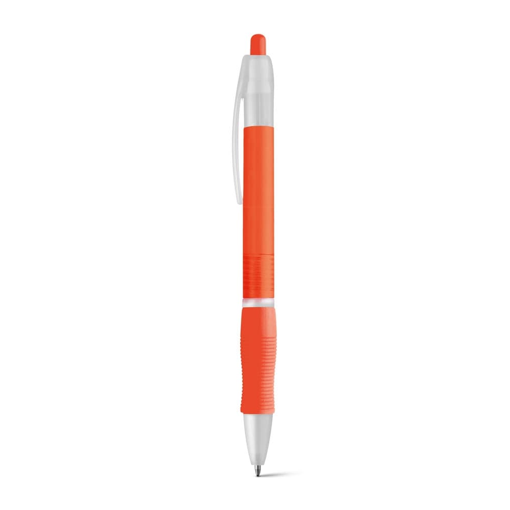 SLIM BK. Penna a sfera in ABS con finitura antiscivolo - vista 1