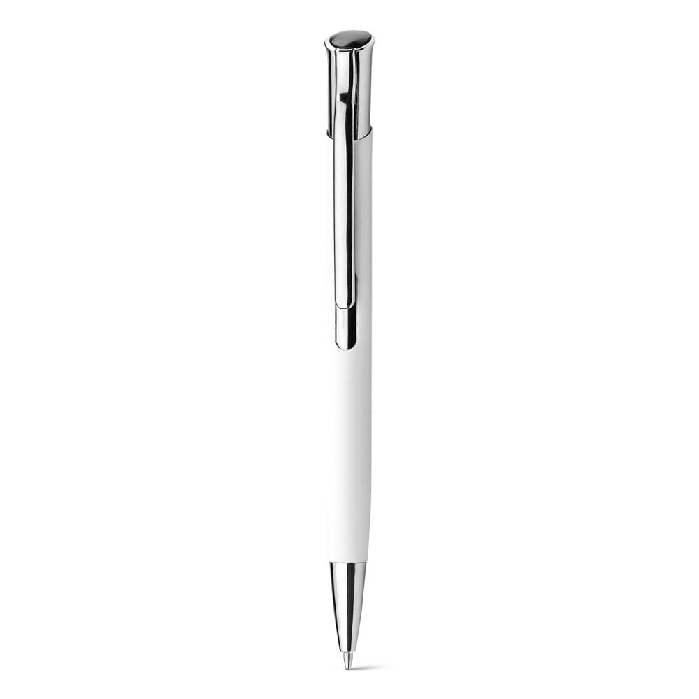 OLAF SOFT. Penna a sfera in alluminio con finitura in gomma - vista 2