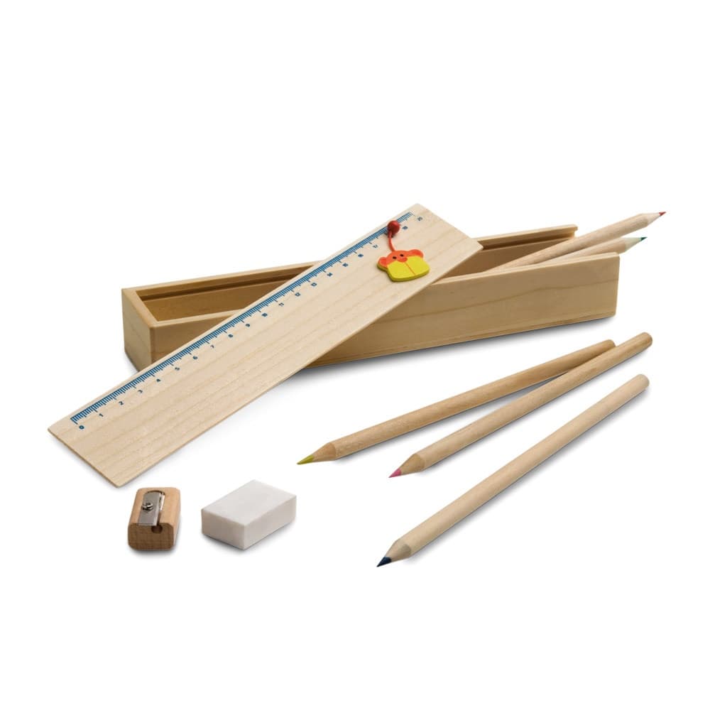 DOODLE. Set da disegno fornito in scatola di legno - vista 2