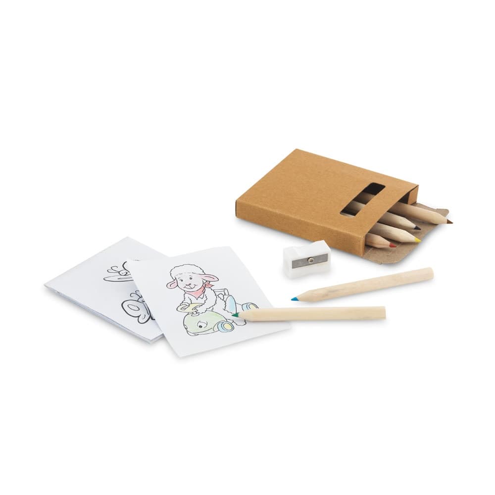 ANIM. Set per colorare in scatola in cartone - vista 1