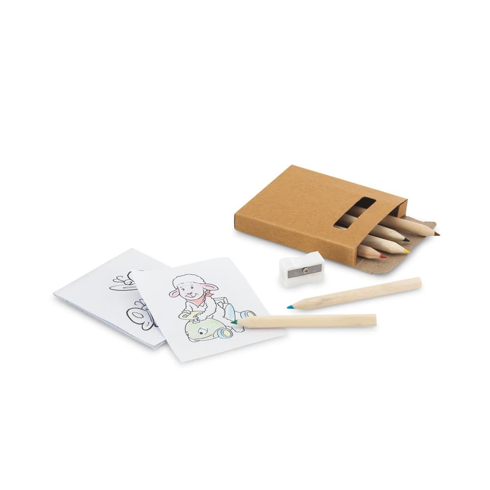 ANIM. Set per colorare in scatola in cartone - vista 3