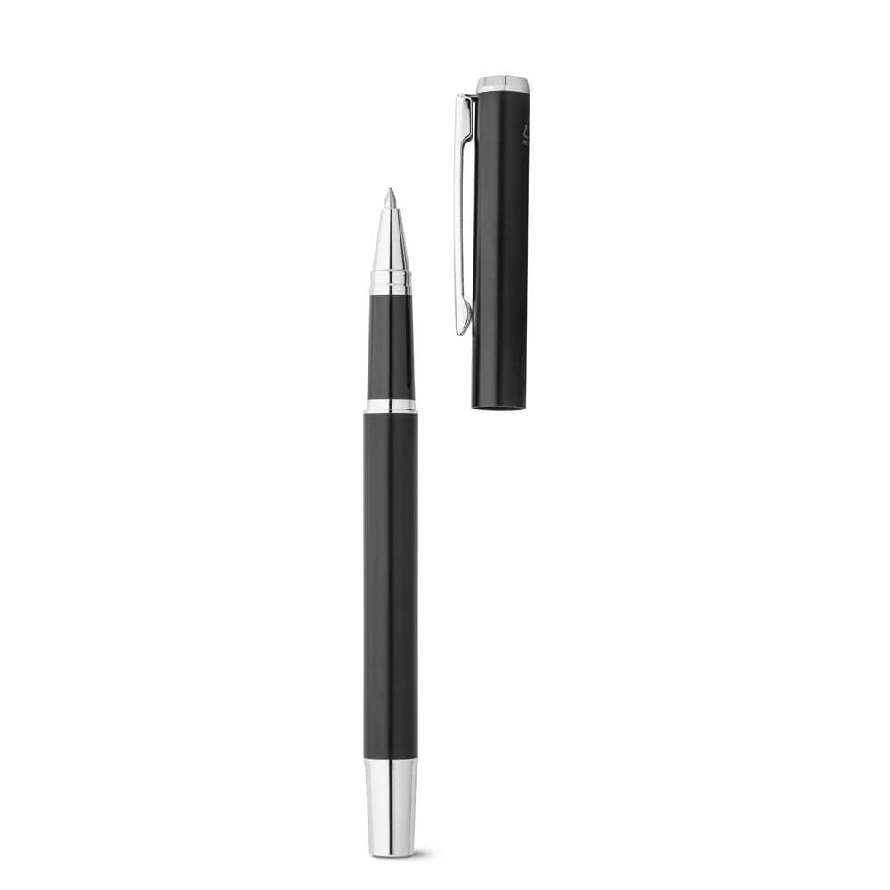 LEAH. Set penna roller e penna a sfera in alluminio (rispettivamente al 94% e al 94%) con clip - vista 4
