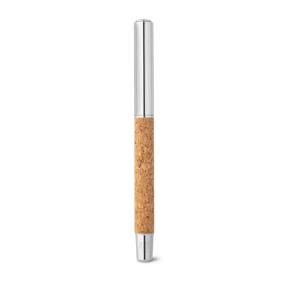 ANDREW. Roller con corpo in acciaio inox (90% rSS) e sughero, con clip - vista 5