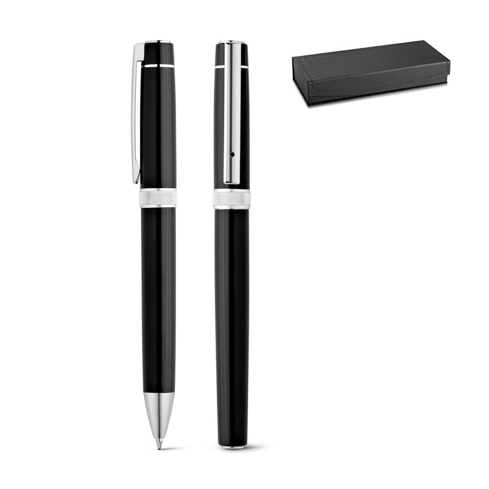DOURO. Set di penna roller e penna a sfera in metallo - vista 3
