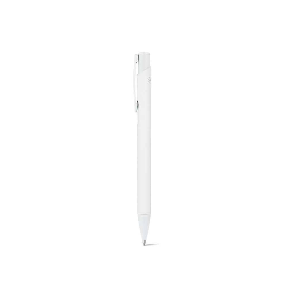 CLINT. Penna a sfera in alluminio riciclato (100% rAL) con finitura in gomma - vista 1