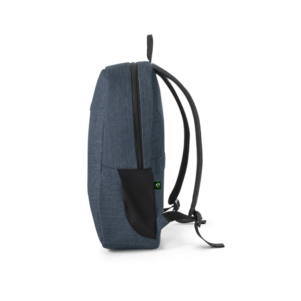 BUSINESS. Zaino per laptop in poliestere riciclato 300D - vista 4