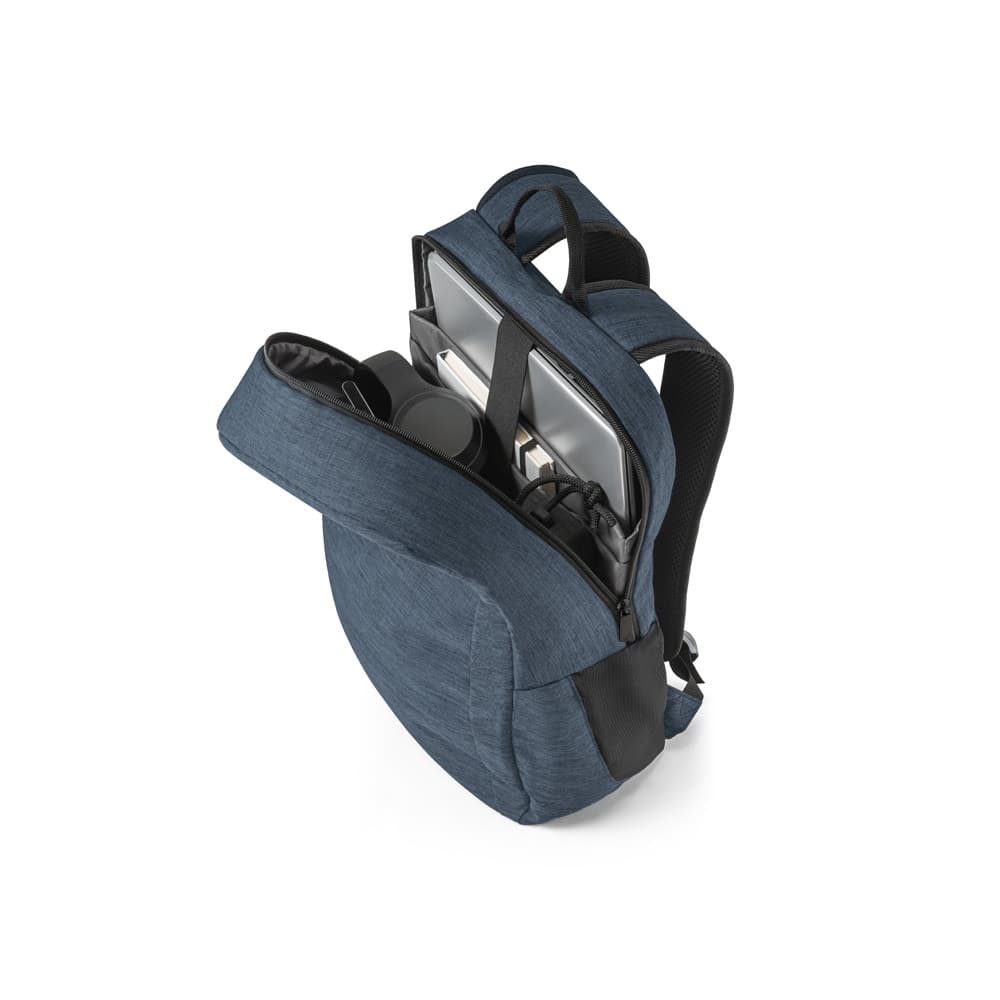 BUSINESS. Zaino per laptop in poliestere riciclato 300D - vista 6