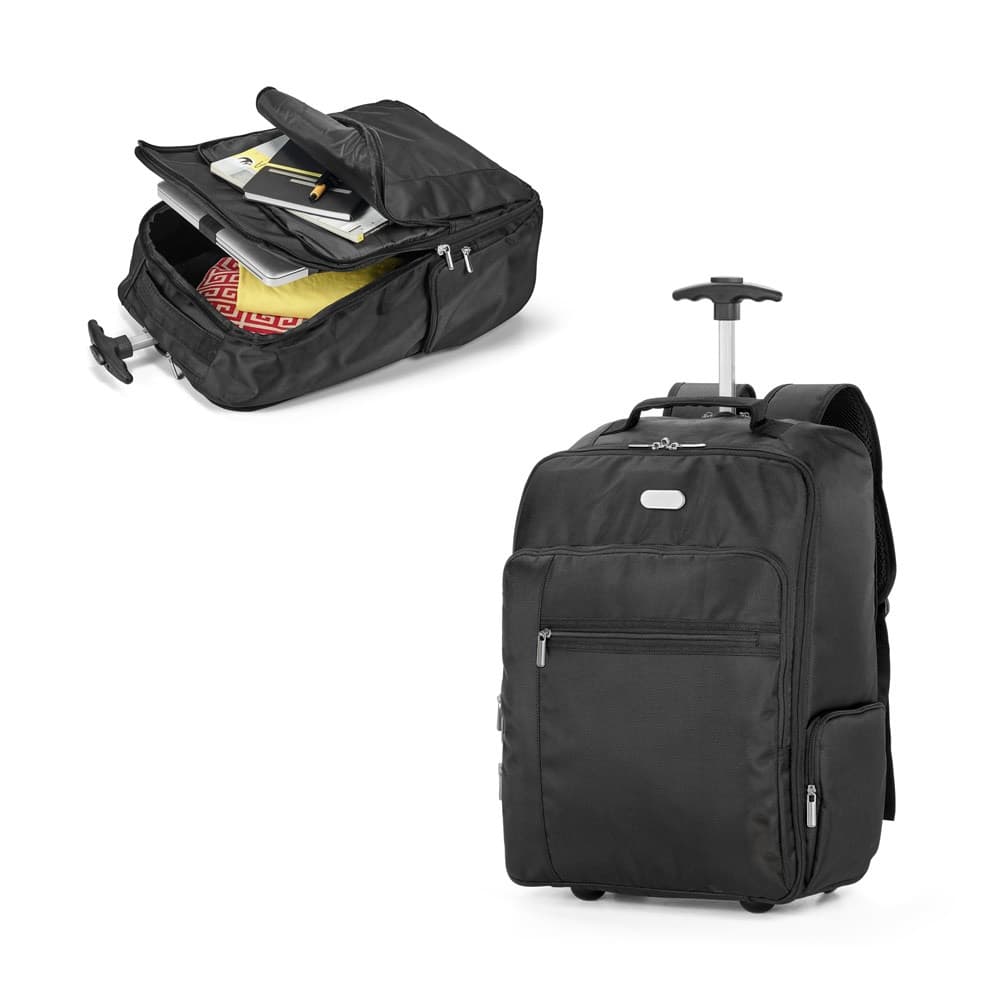 AVENIR. Zaino trolley porta PC 17'' in poliestere 1680D e 300D - vista 7