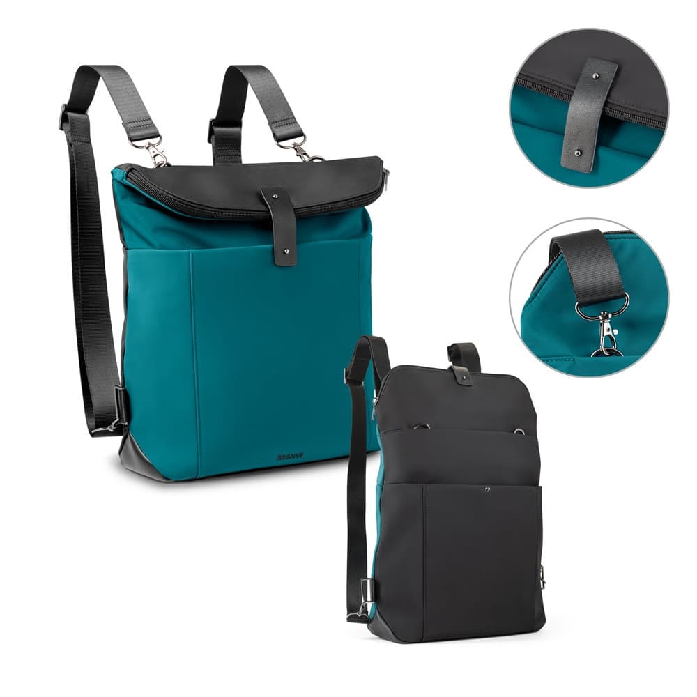 ROVER BACKPACK II. Zaino in tessuto e PU - vista 7