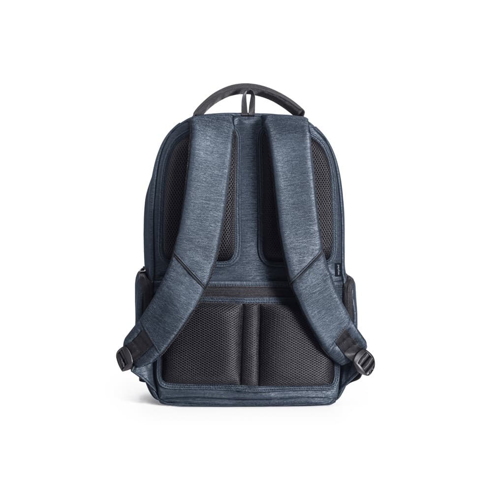 RE-BOSTON. Zaino per laptop in nylon riciclato 2Tone resistente all'acqua con scomparto 210D - vista 3