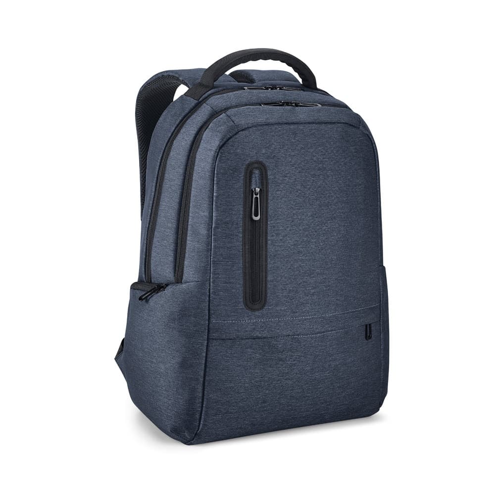 RE-BOSTON. Zaino per laptop in nylon riciclato 2Tone resistente all'acqua con scomparto 210D - vista 1