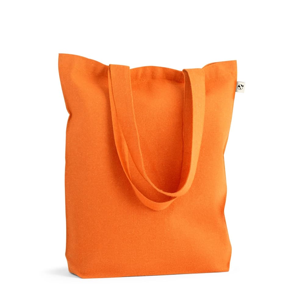 MERIDA. Borsa (220 g/m²) in cotone (50%), cotone riciclato (30%) e poliestere (20% rPET) - vista 3