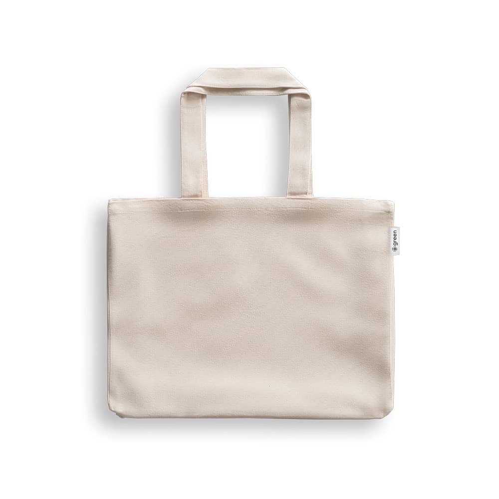 PARMA. Borsa in cotone (50%), cotone riciclato (30%) e poliestere (20% rPET) (280 g/m²) - vista 2