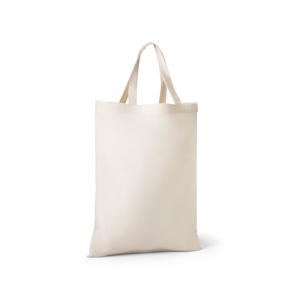 BEIRUT. Borsa pieghevole in cotone (50%), cotone riciclato (30%) e poliestere (20% rPET) (140 g/m²) - vista 5