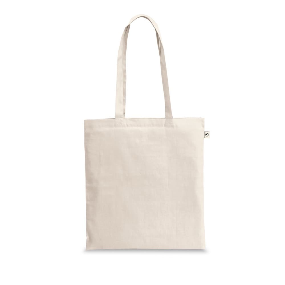 GIZA. Borsa in 100% cotone riciclato (140 g/m²) - vista 1