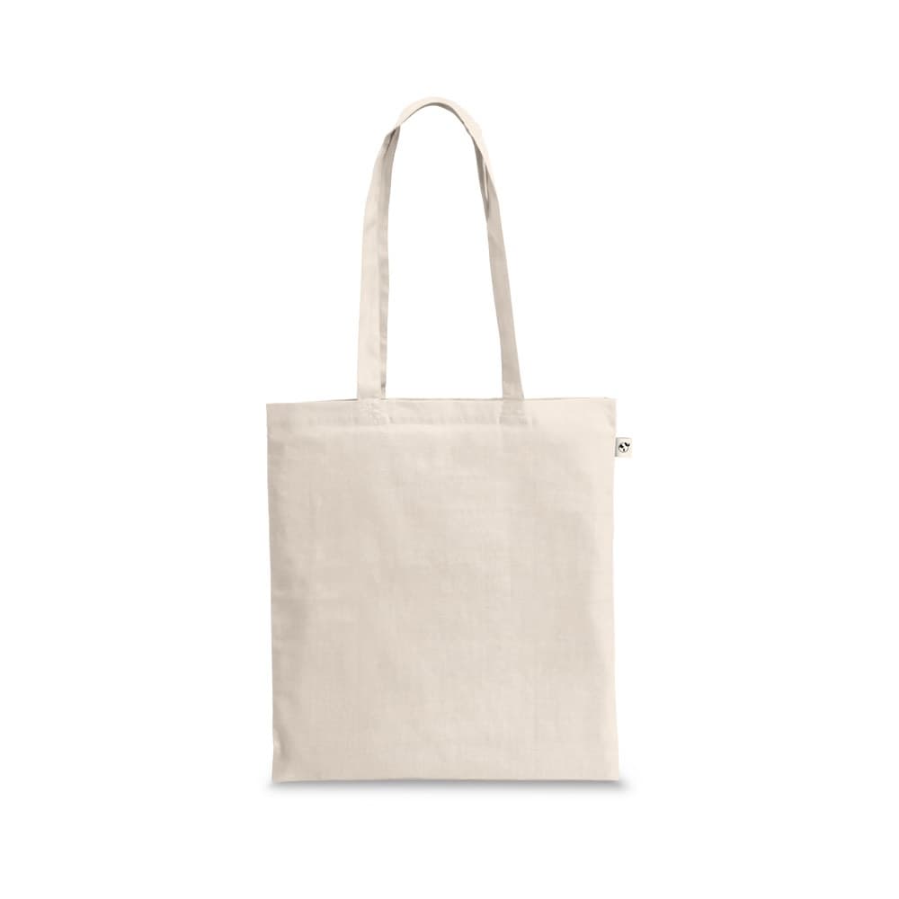 GIZA. Borsa in 100% cotone riciclato (140 g/m²) - vista 2