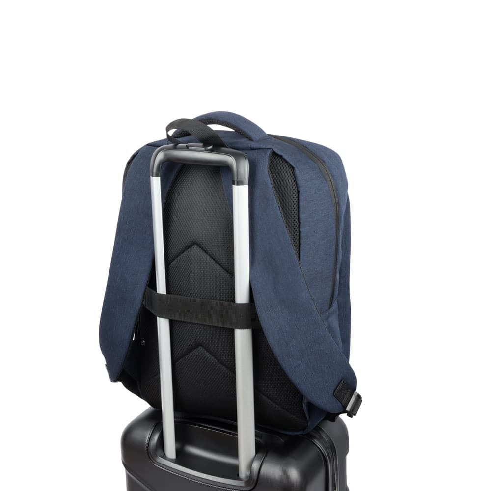 COVENTRY. Zaino porta laptop completamente imbottito in poliestere riciclato ad alta densità 300D e fodera in poliestere riciclato 210D 15.6' - vista 6