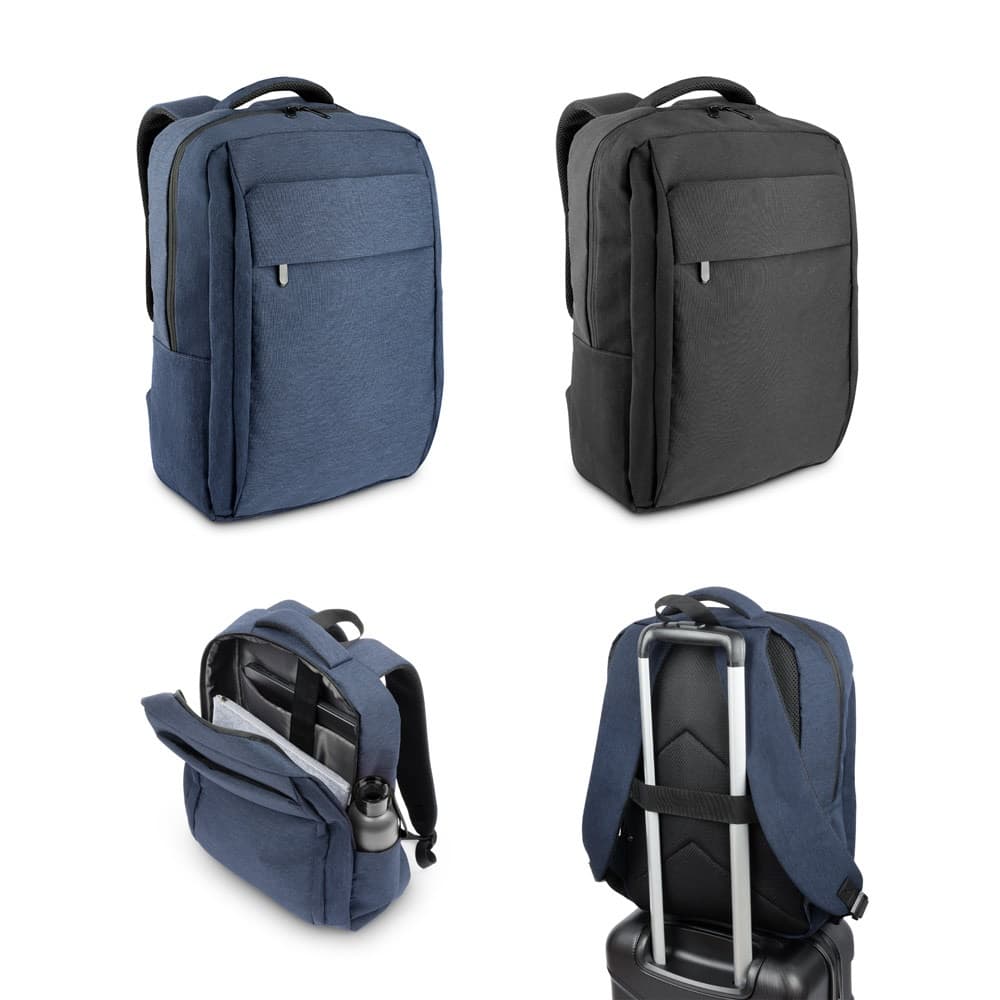 COVENTRY. Zaino porta laptop completamente imbottito in poliestere riciclato ad alta densità 300D e fodera in poliestere riciclato 210D 15.6' - vista 7