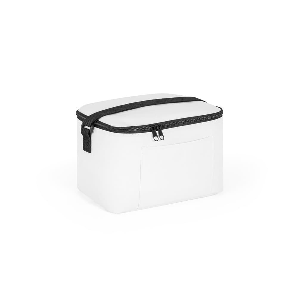 CANCUN. Borsa termica in poliestere riciclato 600D con cinghia regolabile 7 L - vista 1