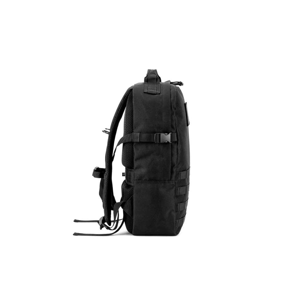 EDINBURGH BPACK. Zaino stile militare in poliestere riciclato 600D, ad alta densità e foderato in poliestere riciclato 210D da 17.3' - vista 4