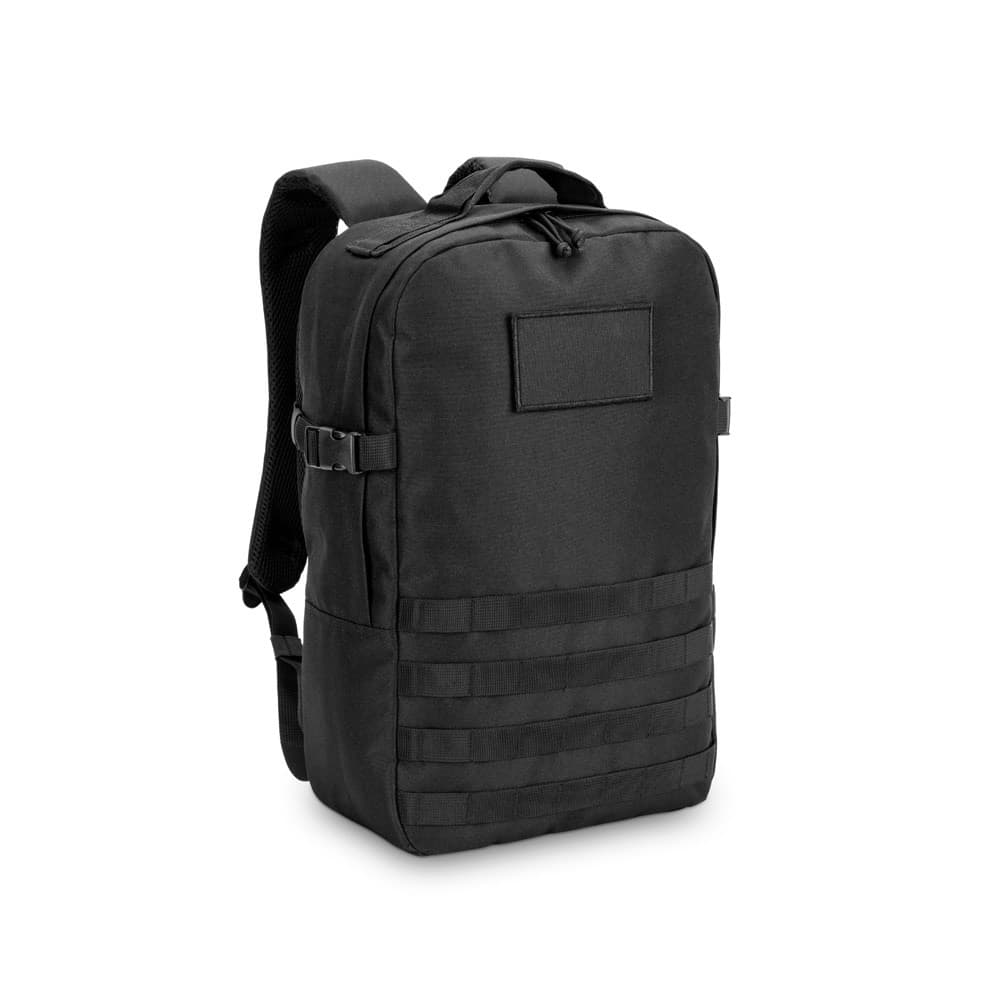 EDINBURGH BPACK. Zaino stile militare in poliestere riciclato 600D, ad alta densità e foderato in poliestere riciclato 210D da 17.3' - vista 1