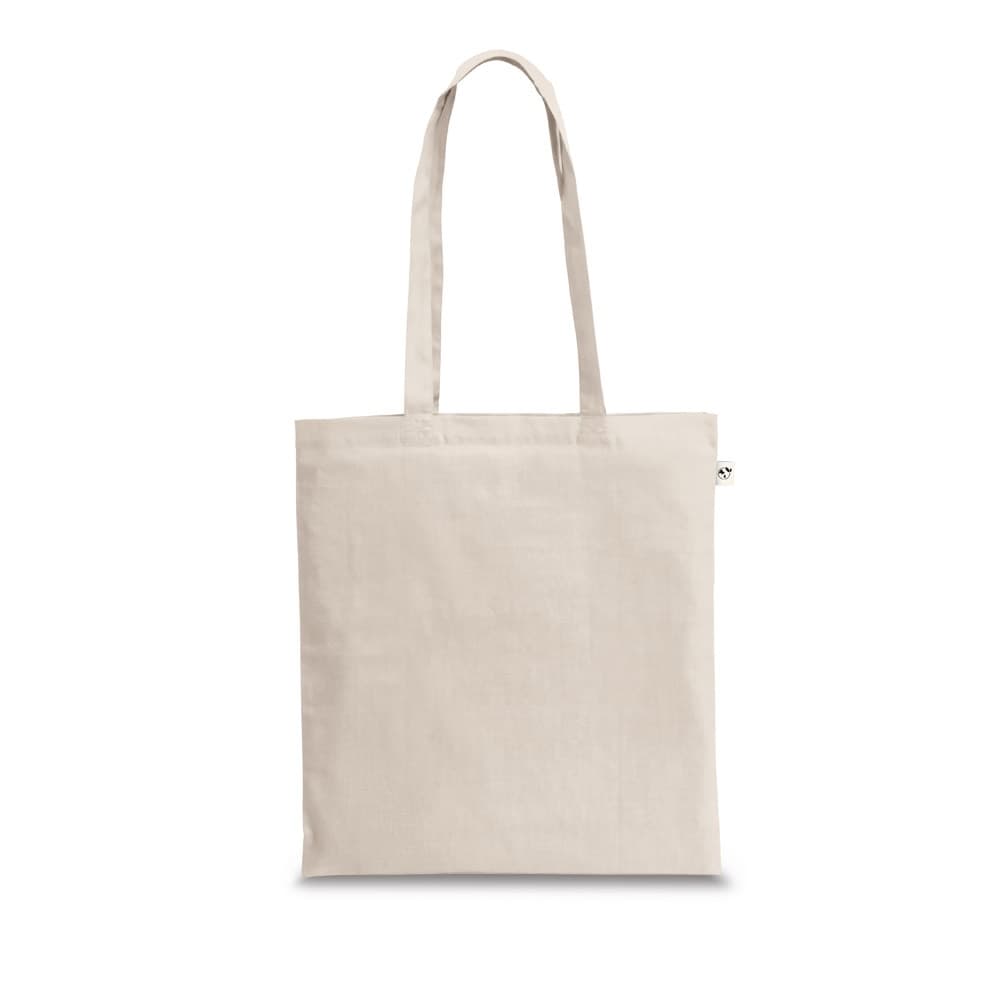 SVANETI. Borsa in cotone riciclato (70%) e poliestere (30% rPET) (150 g/m²) - vista 1