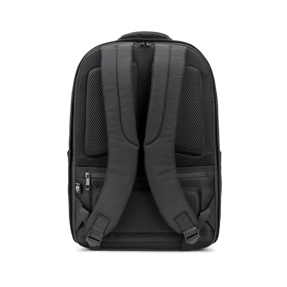 YANGON BPACK. Zaino antifurto, in twill con rivestimento idrorepellente e poliestere riciclato 600D ad alta densità, per laptop da 17.3" - vista 3