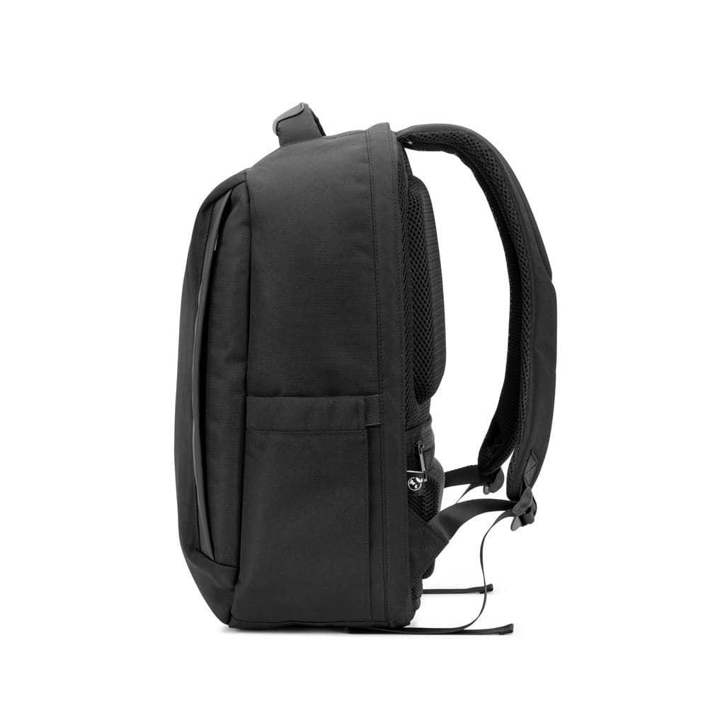YANGON BPACK. Zaino antifurto, in twill con rivestimento idrorepellente e poliestere riciclato 600D ad alta densità, per laptop da 17.3" - vista 4