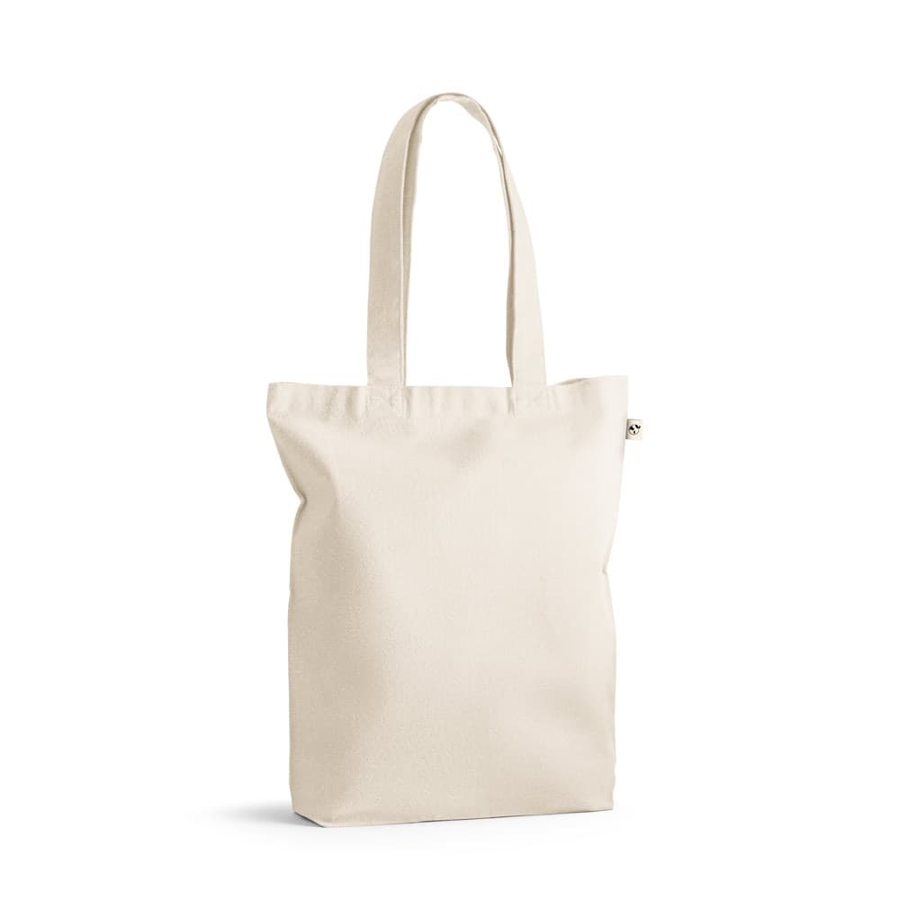 HARBOR. Borsa in cotone riciclato (70%) e poliestere (30% rPET) (280 g/m²) - vista 1