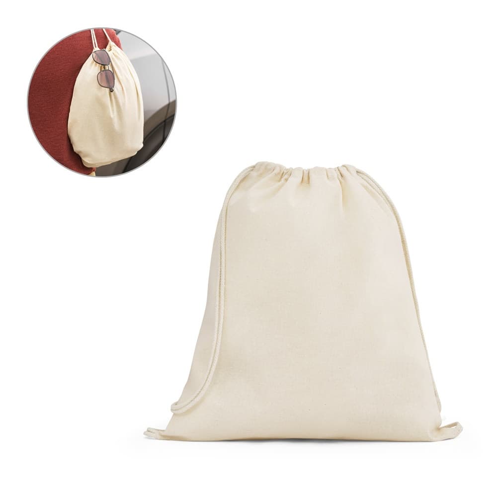 DAHAB. Borsa a sacca in 100% cotone (140 g/m²) - vista 2
