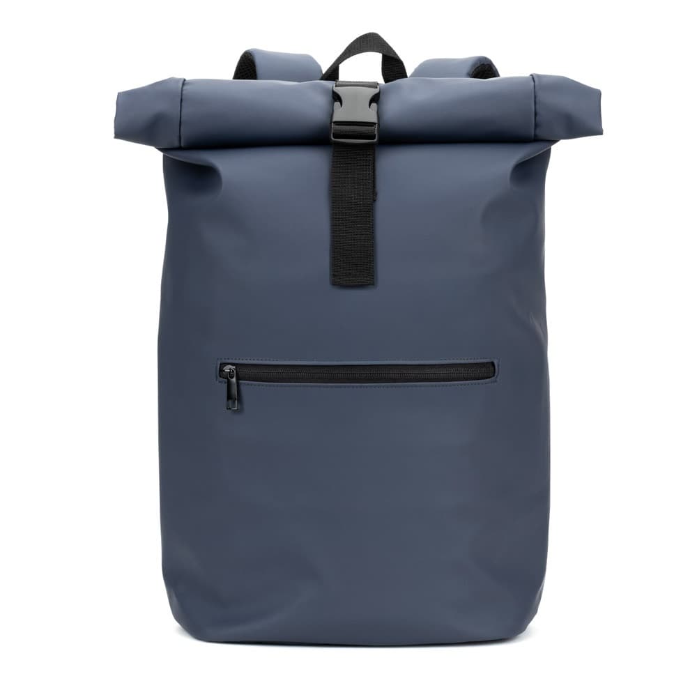 PORTLAND. Zaino “roll top” in PU con tasca per laptop da 16" - vista 2
