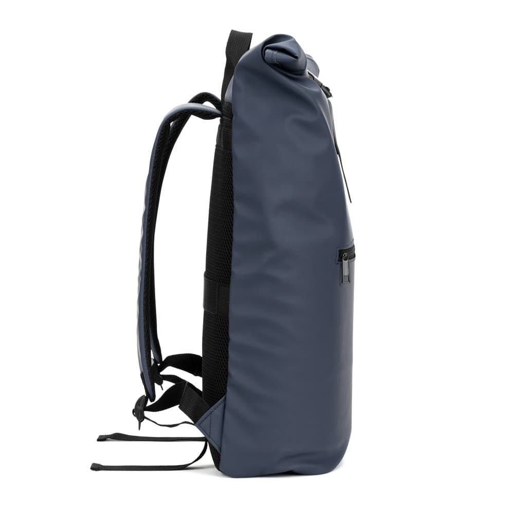 PORTLAND. Zaino “roll top” in PU con tasca per laptop da 16" - vista 4