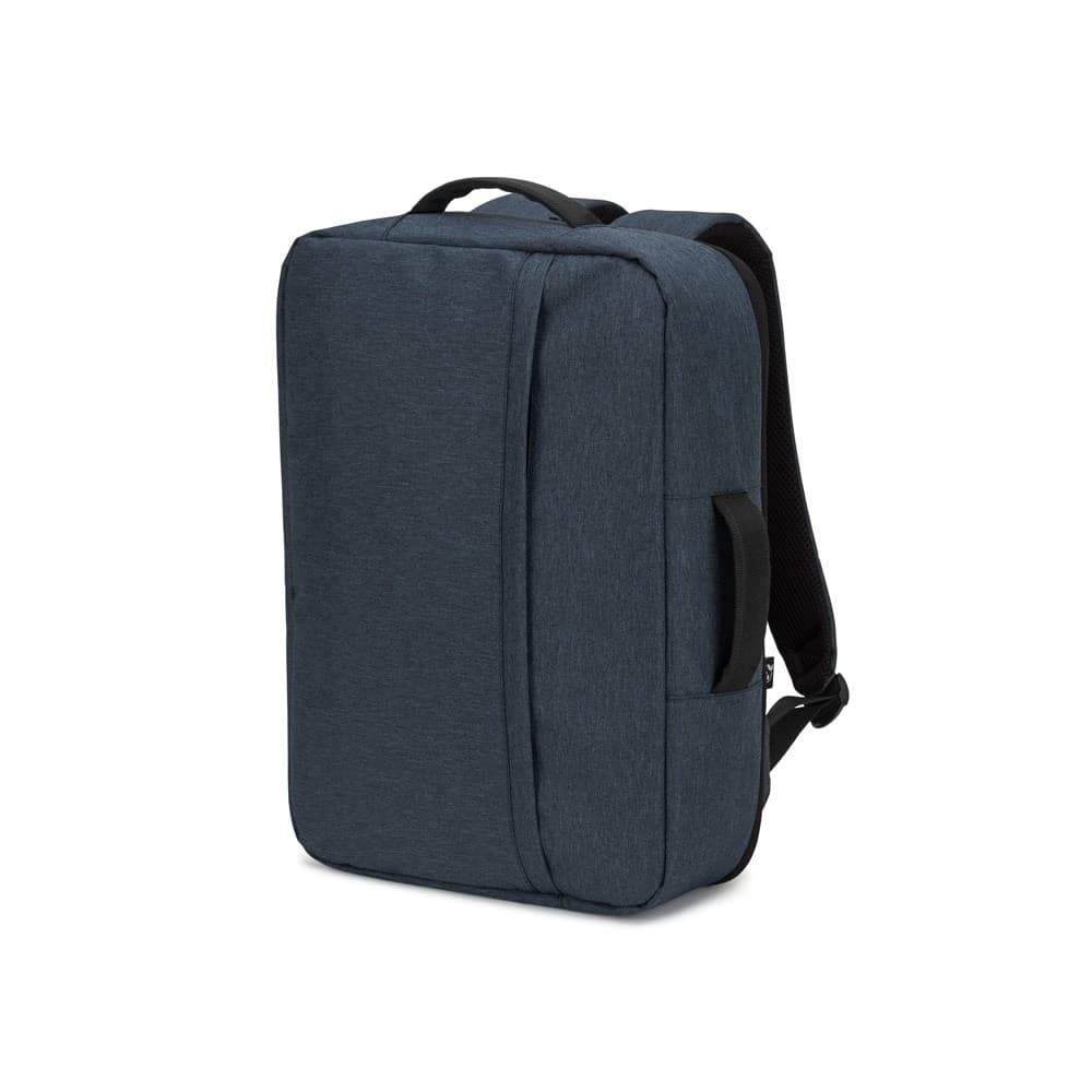 NIAMEY. Zaino per laptop da 15.6" in poliestere riciclato 300D ad alta densità - vista 1