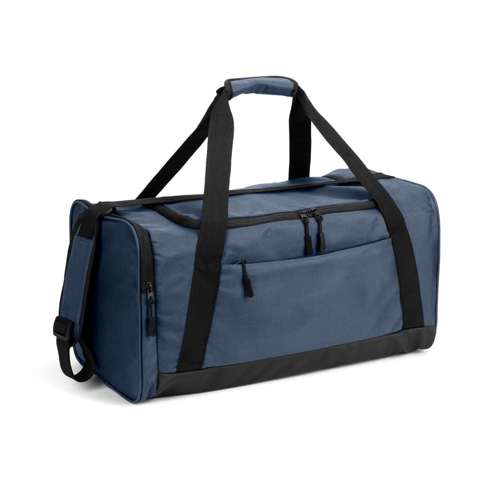 FARO. Borsa sportiva in cotone riciclato e poliestere riciclato (380 g/m²) - vista 1