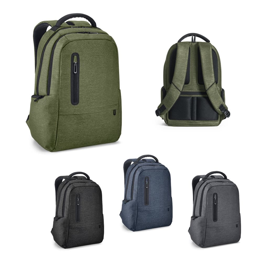 BOSTON. Zaino impermeabile porta PC 17'' in nylon 2 toni - vista 6